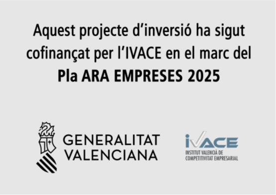 GRACIAS A IVACE POR EL APOYO A DURIGLASS