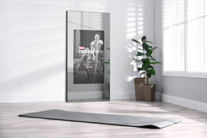 Smart Mirror Fitness con pantalla de entrenamiento oculta en el espejo